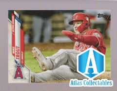 2020 Topps Update #U119 Mike Trout Angels